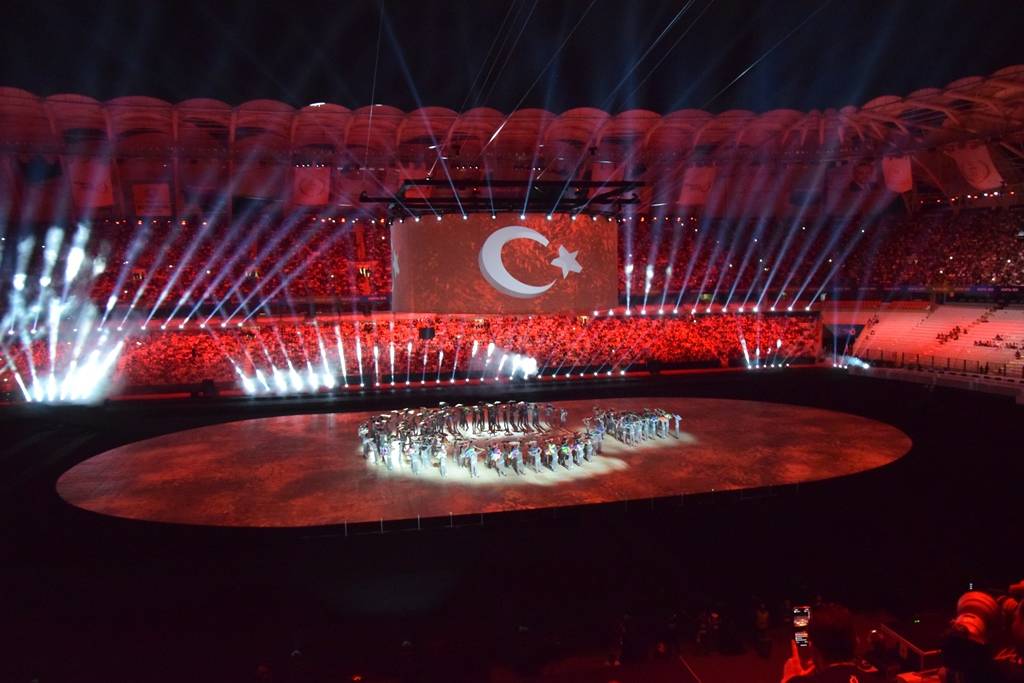 5. İslami Dayanışma Oyunları'na görkemli açılış töreni 130
