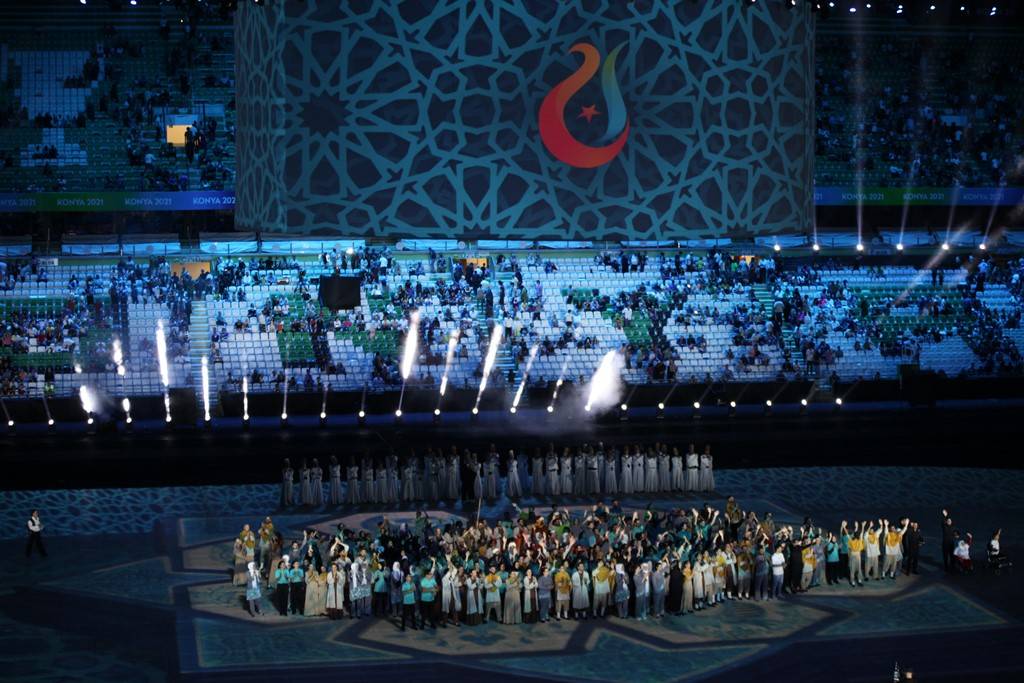 5. İslami Dayanışma Oyunları'na görkemli açılış töreni 7
