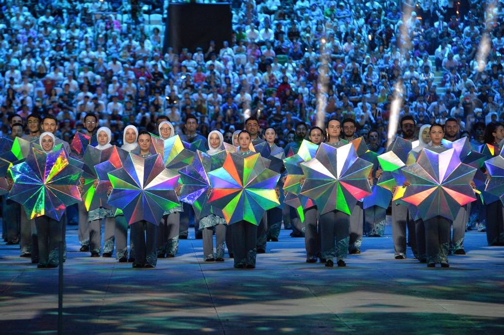 5. İslami Dayanışma Oyunları'na görkemli açılış töreni 90