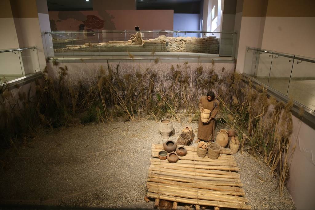 Şanlıurfa Müzesi'ndeki 12 bin yıllık eserler depremi hasarsız atlattı 19