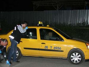 İzmir'de taksici cinayeti
