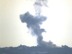 Gazze'ye düşen füzelerdeki gizli silüetler