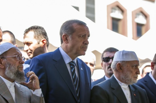 Cenazesine Erdoğan da katıldı 7