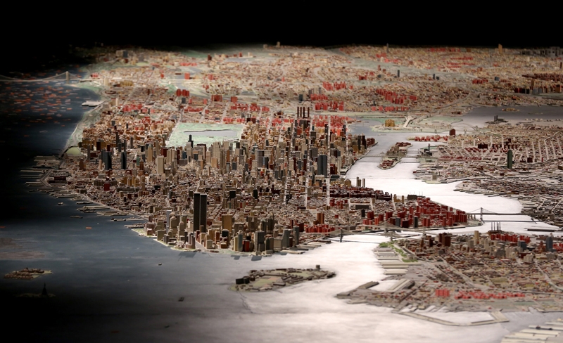 New York şehir maketi 50 yıldır ayakta 1