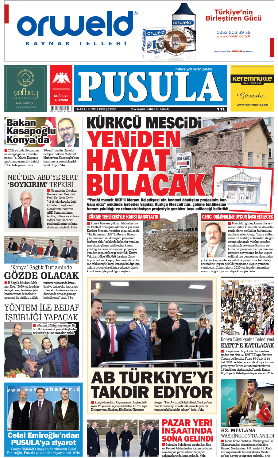 Konya Gozde Gazetesi Timfed