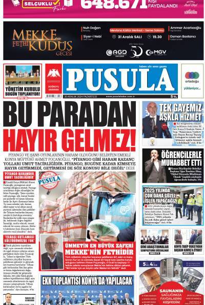 30 Aralık 2024