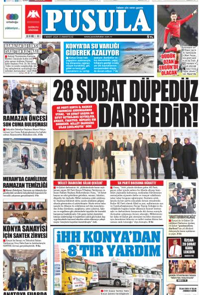 01 Mart 2025