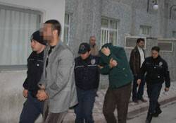 BALIKÇI ÇETESİ ADLİYE'DE