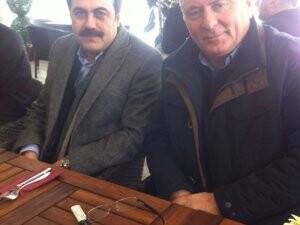 Selçuk Başkan ile Hüseyin Öner yan yana