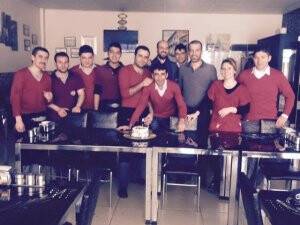 Hakkı Bey için doğum günü kutlaması