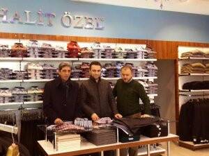 Ömer Aktaş ile Yusuf Tetik Halit Özel Giyim’de