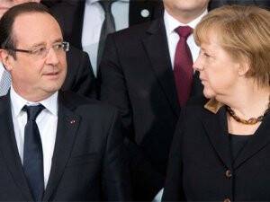 Hollande Ve Merkel Fransa’da Görüşüyor