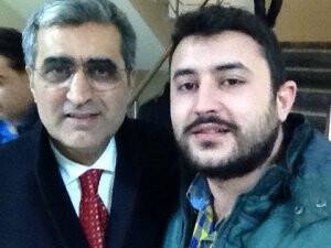 Recep Konuk Başkan ile selfie