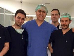 Prof. Mehmet Arazi hoca ekibi ile