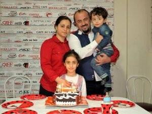 Çevik ailesinde doğum günü mutluluğu