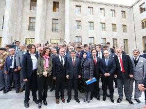 Meram Muhtarlar Derneği Başbakan Davutoğlu ile