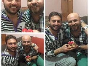 Fevzi Tezcan’a yaş pastalı kutlama