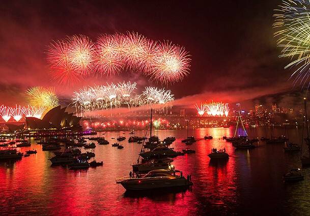 Dünya yeni yıla böyle girdi