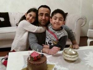 Hukukçu Özkan Öztürk’ün mutluluğu