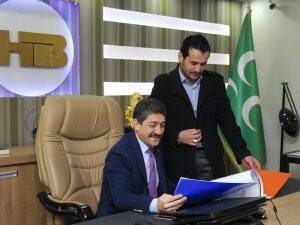 Hüseyin Bademli Genel Başkan Feridun Öncel ile