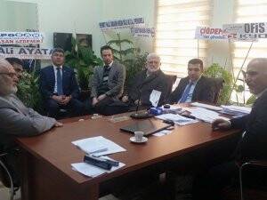 TİMAV’dan Mehmet Ertuğrul Hocaya ziyaret