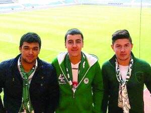 Muhammed Ali Selek ve arkadaşları Fatih Terim stadında