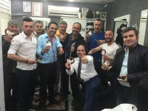 İş adamı ve esnafların tatlı keyfi