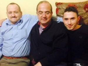 Prof. Dr. Ali Alagöz aile ziyaretinde