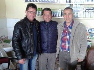 Murat Dedemoğlu, Hasan Türker ve Abdullah Teneke bir arada