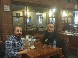 Doç. Mehmet Kamanlı, Onur Ertürk ile yemekte