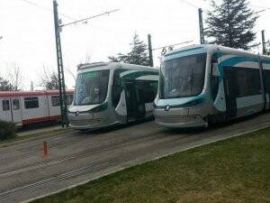 İşte Adliye Hattı'nın yeni tramvayı