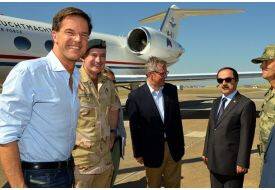 Hollanda Başbakanı Rutte'den İncirlik Üssü'ne Ziyaret