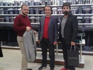 İsmet ve Mustafa Biltekin Halit Özel Giyim’de