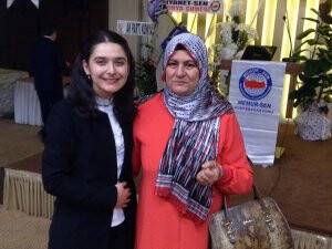 Hatice Nur Ünver bayanların ilgi odağı