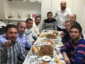 Ertan Gülpınar konuklarını Meram’da ağırlamış