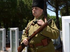 Galip Kabaklarlı Çanakkale’de mevzide!