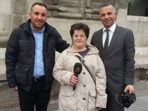 Down Sendromlu öğrencilerden bir ilk