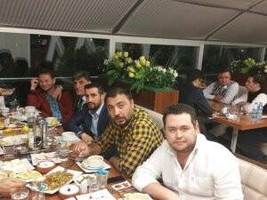 Gökhan Karamercan dostları ile birlikte