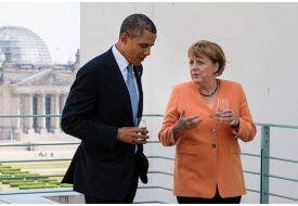 Obama Merkel'e Garanti Verdi