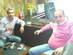 Mustafa Bağcı ile Erdal Kahveci sohbette