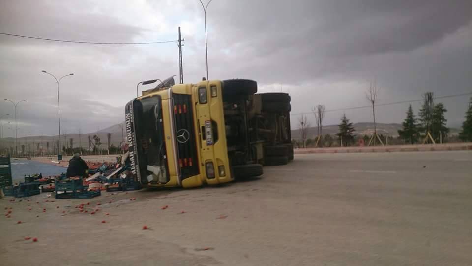 Antalya yolunda kaza