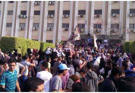 Ezher'de Öğrencilere Gazlı Müdahale