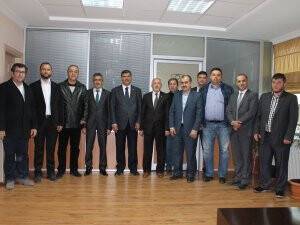 KOMÜT Başkan Yüzbaşıgil’i ziyaret etti