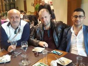 Avukat Serkan Harmankaya ve dostları bir arada