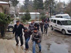 Zanlılar adliyeye sevk edildi