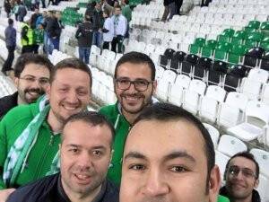 Uğur Özkaya ve arkadaşlarının yeşil-beyaz huzuru