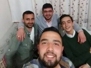 Kankaların izin selfiesi