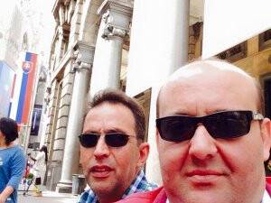 Yusuf Ziya Altınekinli ve arkadaşları Milano’da