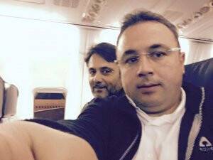 Yılmaz Dündar ile Abdülhamit Tekmen kutsal topraklarda