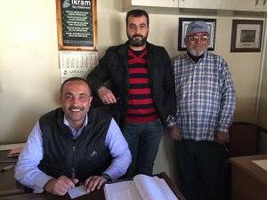 İsmail Varol ve dostları bir arada